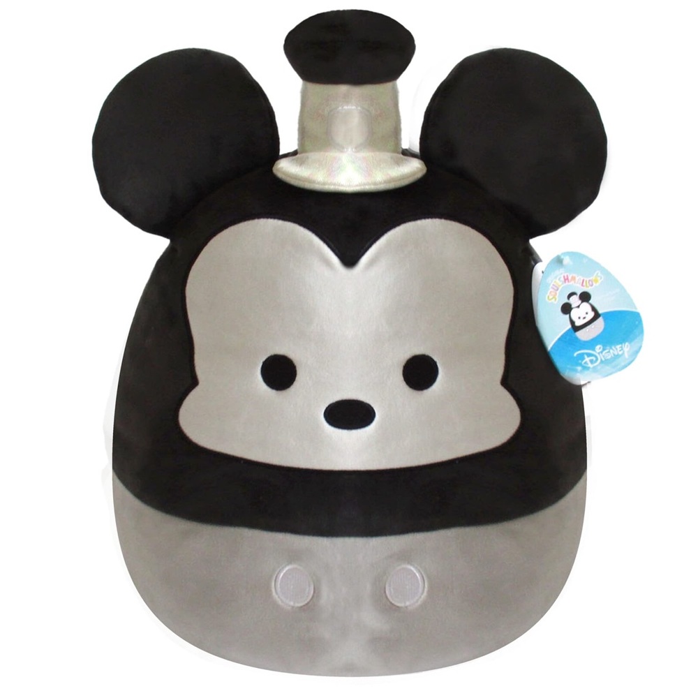 Squishmallows Disney 14-Inch Steamboat Willie Mickey Mouse Plush